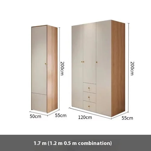 Bedroom European New Wardrobe Luxury Modern Luxury Large Clothes Storage Wardrobe Portable Nordic Guarda Roupa Unique Furniture