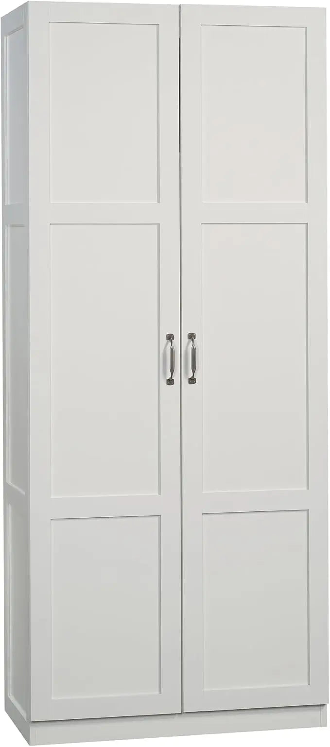 Storage cabinet, kitchen storage cabinet with adjustable shelf, highland oak