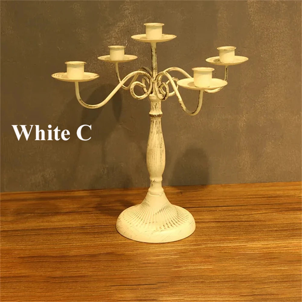 1PC，Candle Holder Table Decorations Modern Decorations Candles European Decoration Hotel Wedding Candlest Candlestick Decoration