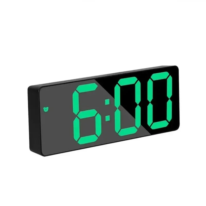 Color LED Wall Clock Electronic Product Eleksmaker Digital Clock Brightness Adjustable Number Consumer Electronics Alarm Clocks