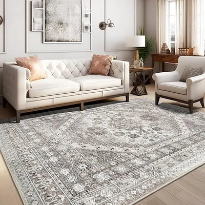 VIKAMA national style rug Retro Persian style entry kitchen Living room sofa rug Non-slip and dirt resistant carpet Bohemia RUG