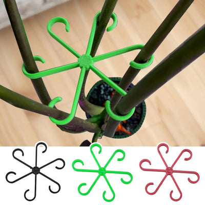 4/8/12Pcs Plant Stem Support Clips Reusable Secured Plant Clips Home and Garden Plastic Vine Support Clamps Plants Accessories