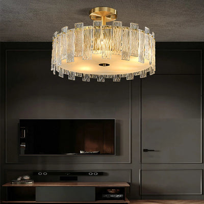 Modern LED bedroom light living room creative crystal ceiling light hotel villa interior lighting wholesale