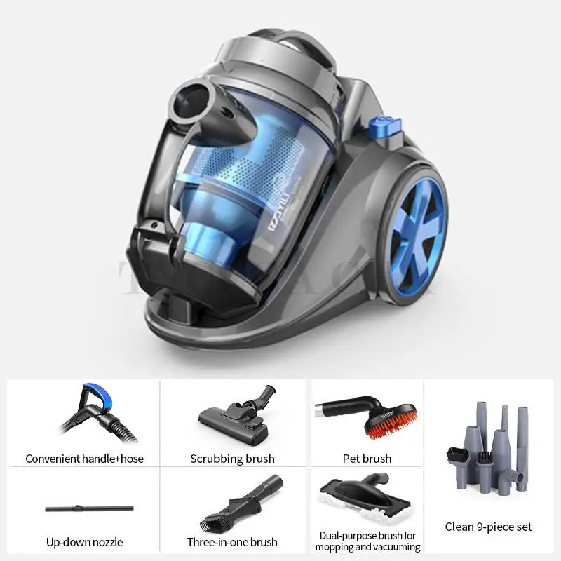 23KPa 2000W Suction Power Vacuum Cleaner Strong Large Power Vacuum Cleaner Household Carpet Mite Removal 2.5L Home Appliance