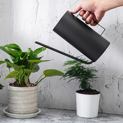 Stainless Steel Watering Pot Gardening Potted Watering Can Use Handle For Watering Flower Plants Shower-AAAG