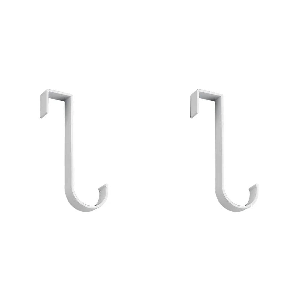 1-5PCS Bathroom Cabinet Door Hook Stainless Steel Door Rear Hanger Home Kitchen Accessories Keychain Coat Hook Organizer Tool