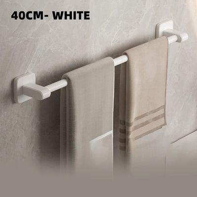 Home Bathroom Towel Rack Holder Non perforated suction cup wall mounted  Towel Shelf Kitchen Bathroom Accessories Towel Hange