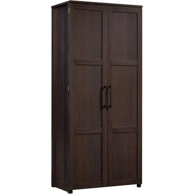 30.71" X W: 17.21" X H: 68.82" Furniture Pantry Cabinet Cabinets for Living Room Dakota Oak Finish Home