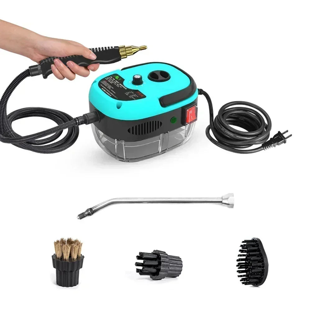 110V/220V Portable Steam Cleaner High Temperature Sterilization Pressure Jet Washer Machine for Home Car Kitchen Air Conditioner