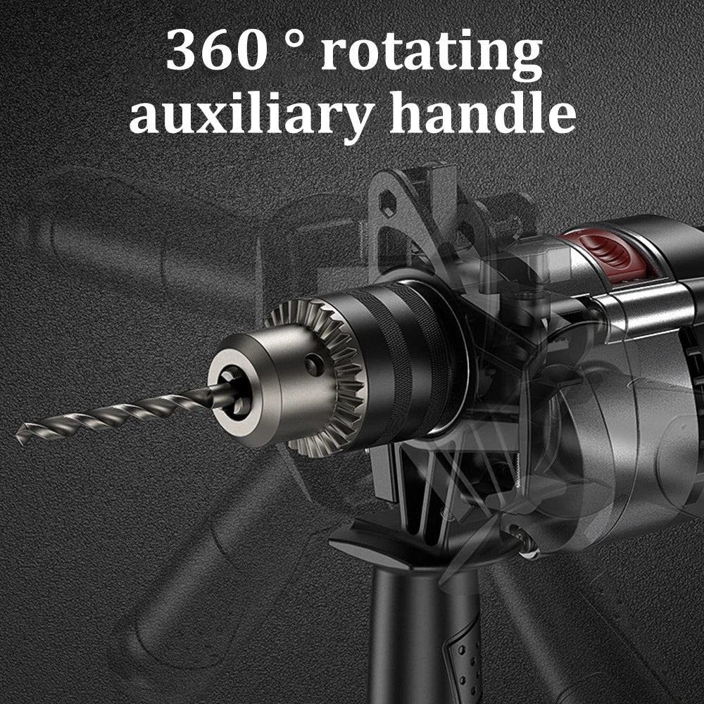 Impact Electric Drill Electric Rotary Hammer 780W 3000RPM Electric Hand Drill Tool Kit Professional Drilling Machine Screwdriver