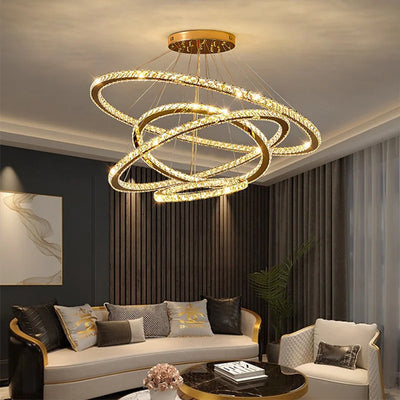 YICOLAI Modern LED Ceiling Chandeliers Villa Luxury For Staircase Living Dinning Room Apartment Lobby Exhibition Hall Home Decor