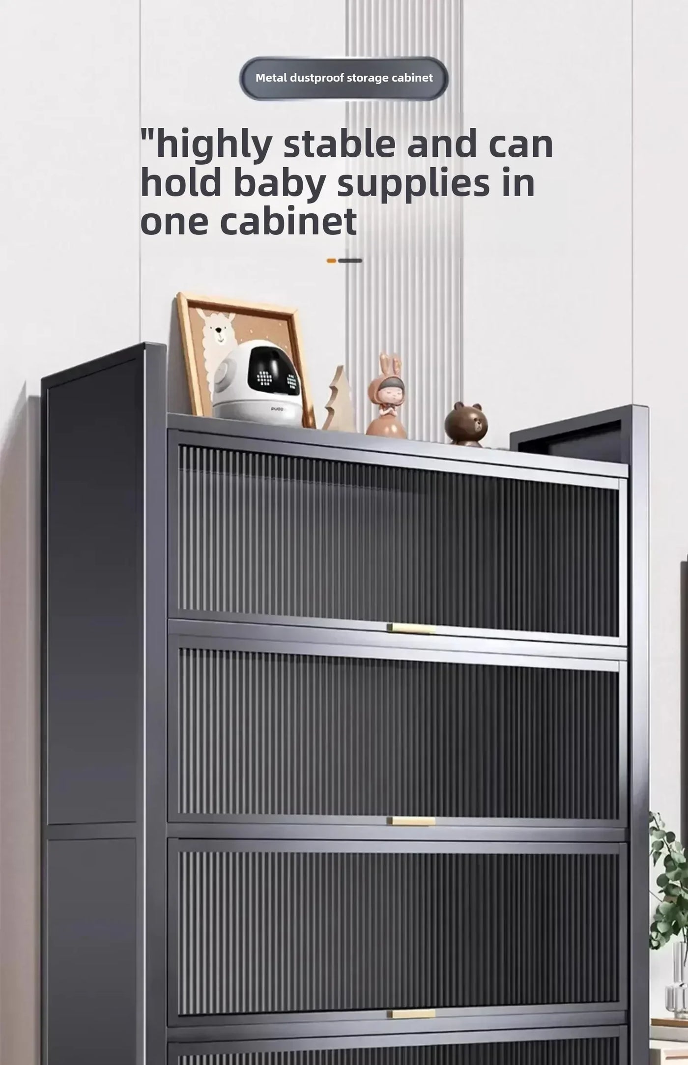 Storage Racks Multi-layer Storage Cabinets, Thickened Carbon Steel, Stainless Steel Feet, Suitable for Kitchen Living Room