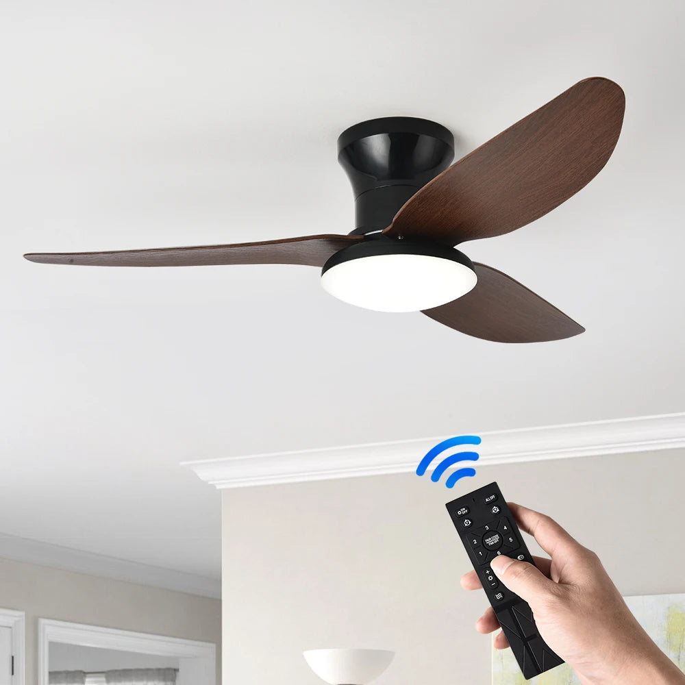 Bedroom fan light, ceiling fan light, high wind power ceiling, dining room, living room, household integrated ceiling, electric