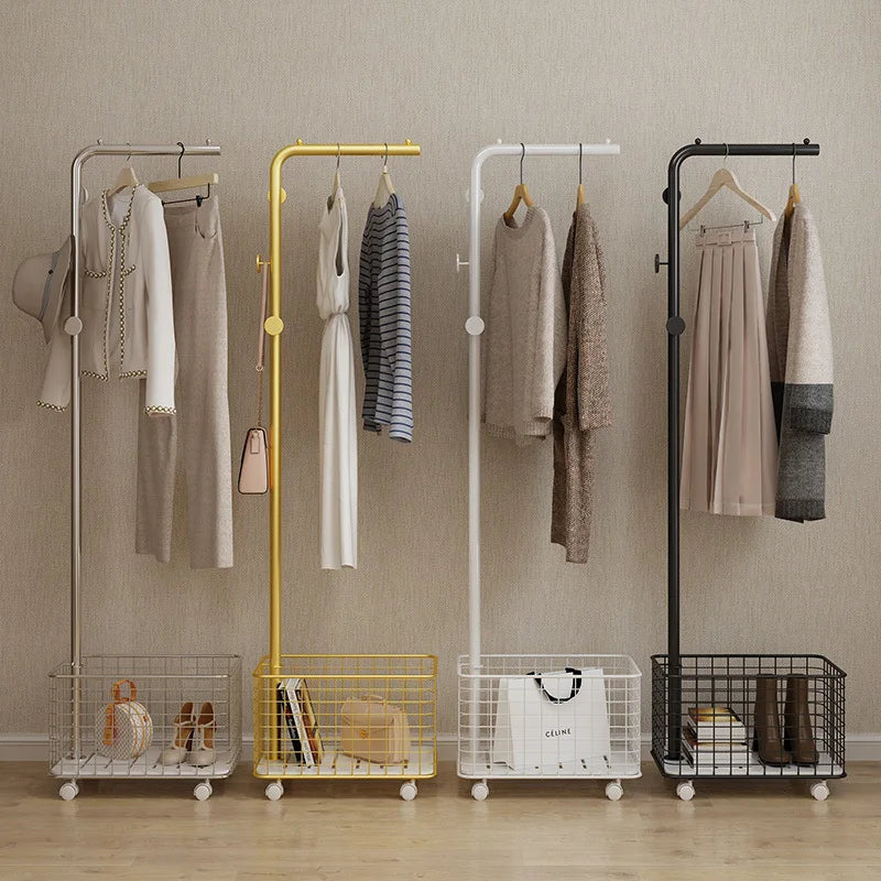 Stand Coat Rack Clothes Hangers Modern Hallway Nordic Bags Design Coat Rack Decorative Golden Ripiano Home Furniture YYY30XP