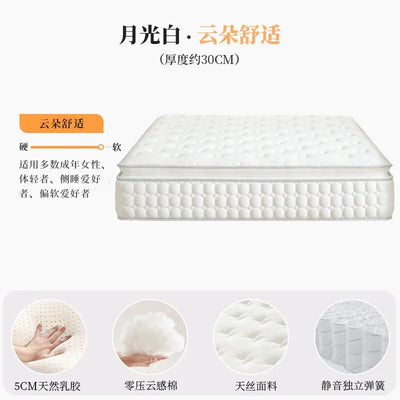 Latex Queen Size Mattress Soft Double King Luxury Designer Mattress Memory Foam Matelas Lit 2 Personnes Bedroom Furniture