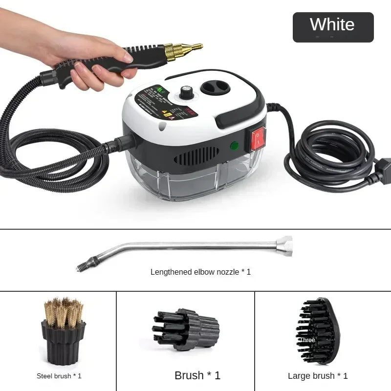 110V/220V High Pressure and Temperature Handhled Steam Cleaner Commercial Household Air Conditioner Kitchen Hood Car Jet Washer