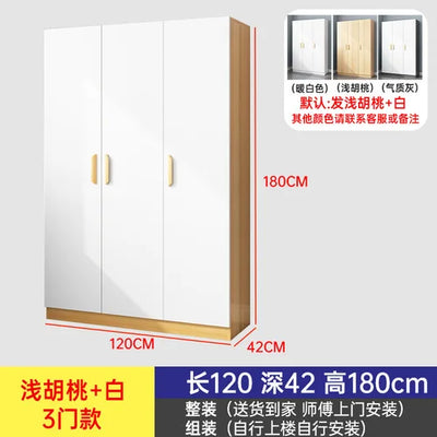 Luxury White Wardrobes Storage Hanging Room Organization Wardrobe Bedroom Wooden Ropero Armable De Ropa Home Furniture