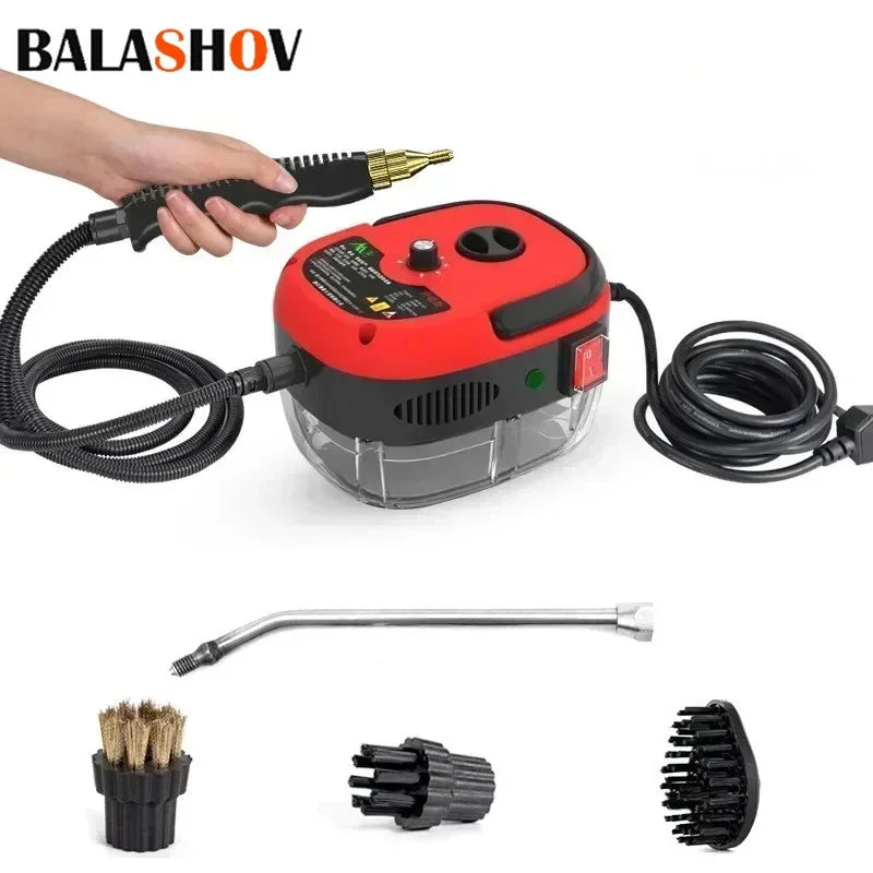 110V/220V Portable Steam Cleaner High Temperature Sterilization Pressure Jet Washer Machine for Home Car Kitchen Air Conditioner