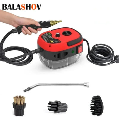 110V/220V Portable Steam Cleaner High Temperature Sterilization Pressure Jet Washer Machine for Home Car Kitchen Air Conditioner