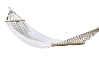 Hammock Outdoor Camping Leisure Canvas Thickened Swing Hammock Anti-rollover Perfect for Garden Patio Backyard