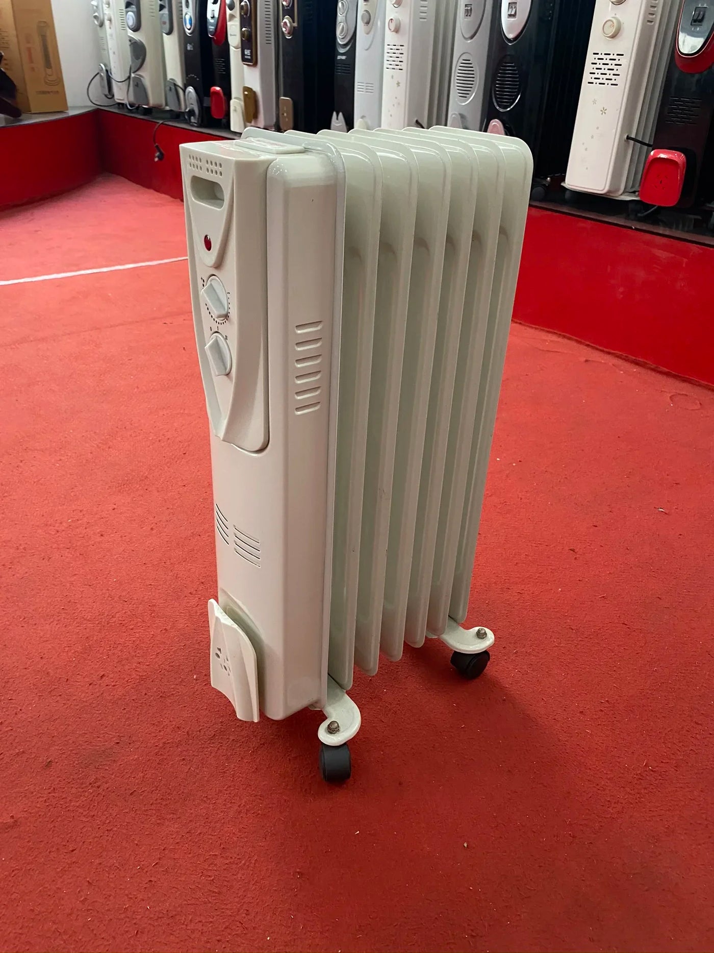 oil filled radiator heater  2500W heater  electric room heater with timer