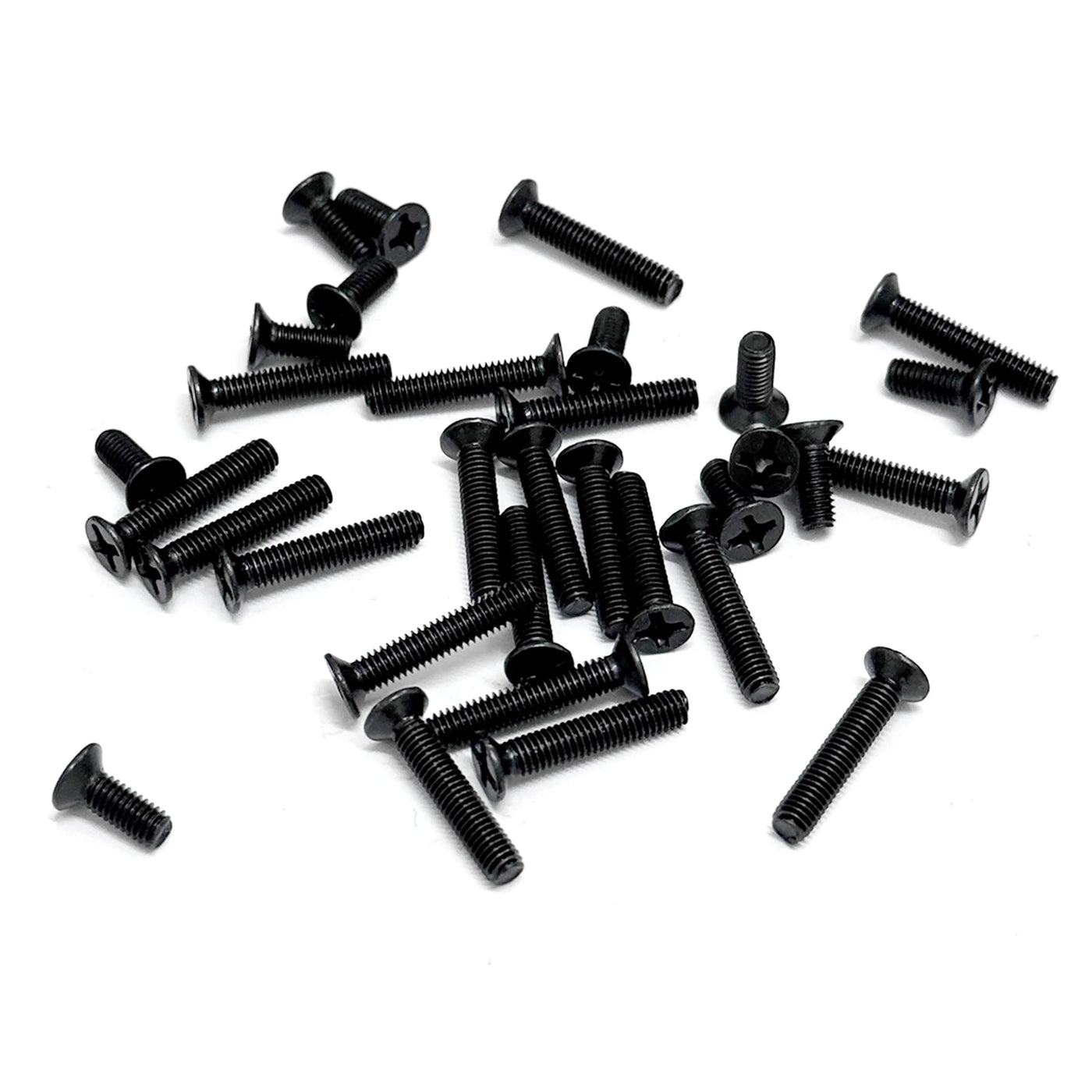 720pcs Countersunk Flat hHead Phillips Small Mini Screw Set M1.4-M3 Carbon Steel Computer Notebook Laptop Screws Kit