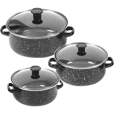 Mini Steamed Egg Bowl Cooking Pots With Handle Sauce Lid Pan Pans Non Stick Three Piece Suit Small Saucepan Soup Pot