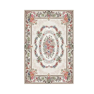 Retro Pastoral Printed Carpets Living Room Home Hotel Decor Bedroom Area Rugs Non-slip Washable Coffee Table Hallway Floor Mat