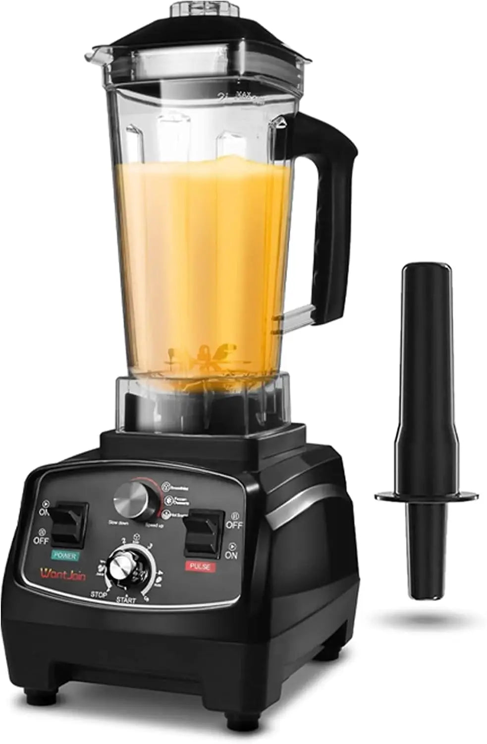 Professional Blender, Countertop Blender,Blender for kitchen Max 1800W High Power Home and Commercial Blender with Time