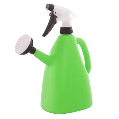 1/2pcs1500ml 2 In 1 Plastic Watering Can Indoor Garden Plants Pressure Spray Water Kettle Adjustable Sprayer