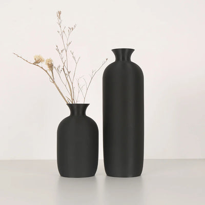 1 PC Nordic minimalist style vase, black and white classic, creative design, home decoration vase combination