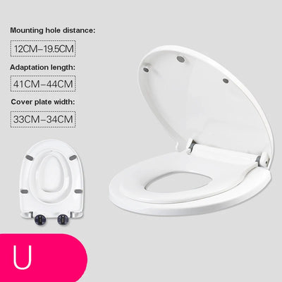 Double Layer Toilet Seat with Built in Potty Training Seat Cover Slow Close Fits Both Adult And Child 변기뚜껑