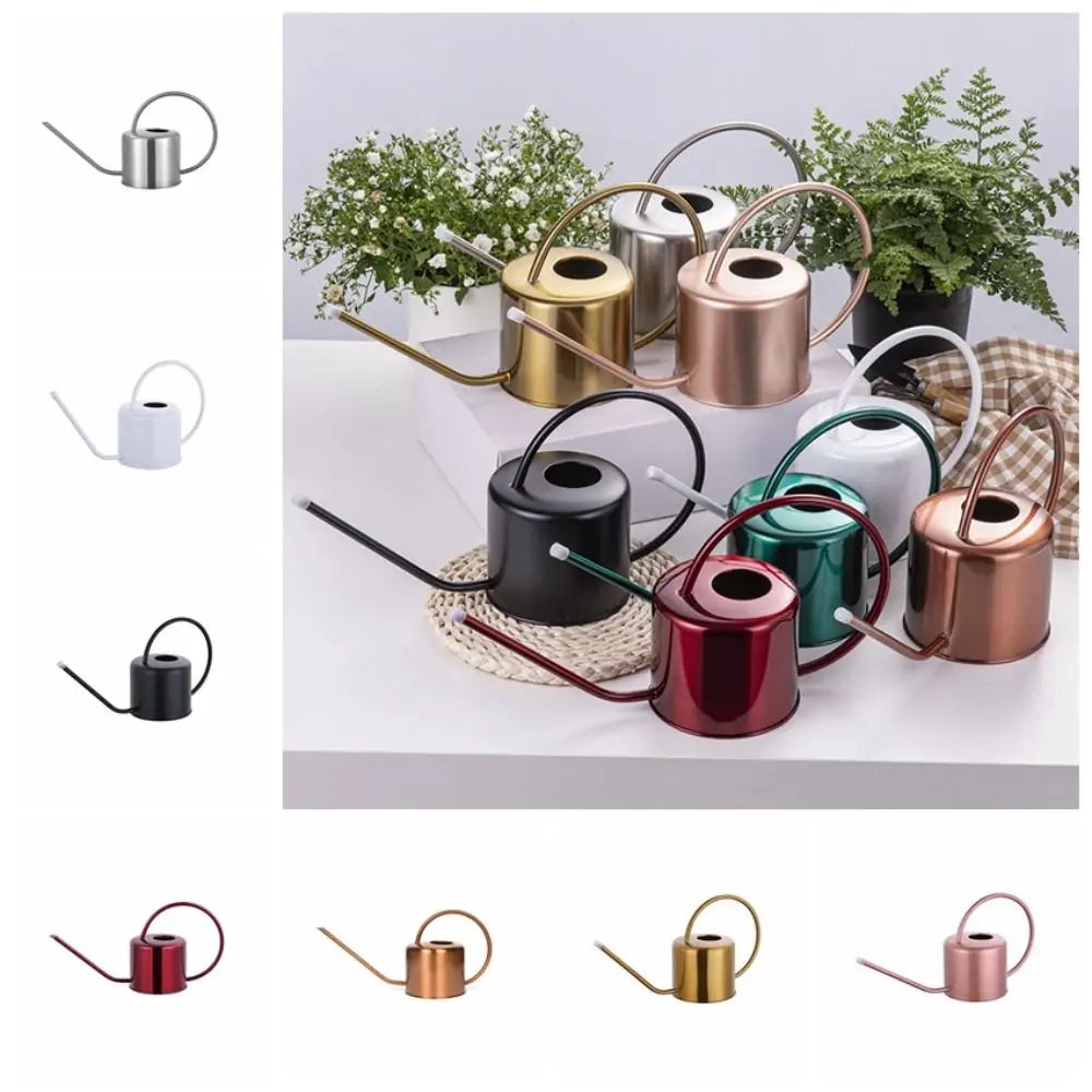 Rustproof Leakproof Watering Can Sprinkler Large Capacity Comfortable Spray Kettle Thickened Long Nozzle Watering Pot Plants