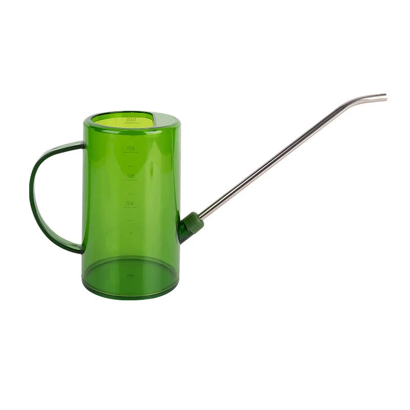 1L Long Mouth Watering Can Plastic Plant Sprinkler Potted Home Irrigation Accessories Practical Flowers Gardening Tools Handle