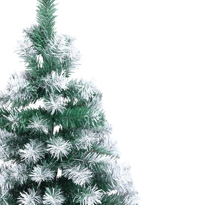 7FT Spray White PVC Christmas Tree 870 Branches