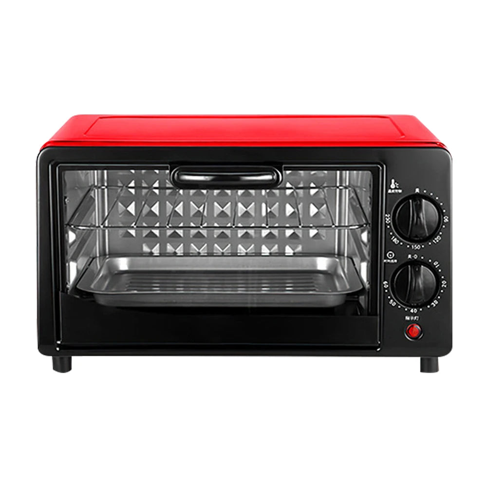 DMWD 12L Household Electric Oven Mini Multifunctional Bakery Timer Toaster Biscuits Bread Cake Pizza Cookies Baking Machine 220V