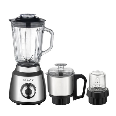 Houselin Professional Blenders Kitchen System, 1000W, 3 Functions for Smoothies, Processing, Dough, Drinks & More