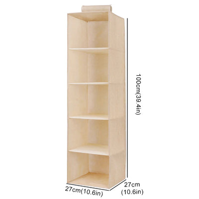 New creative household clothes hanging drawer box underwear finishing storage Collapsible Storage Shelves Closet Organizer