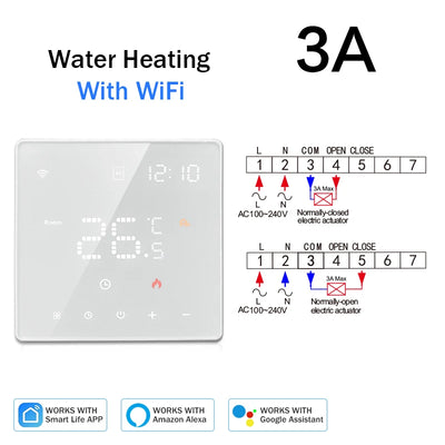 Tuya Smart Home Wifi Heating Thermostat  Warm Floor Thermostat 220V Digital Temperature Controller Google Home Alexa Smart Life