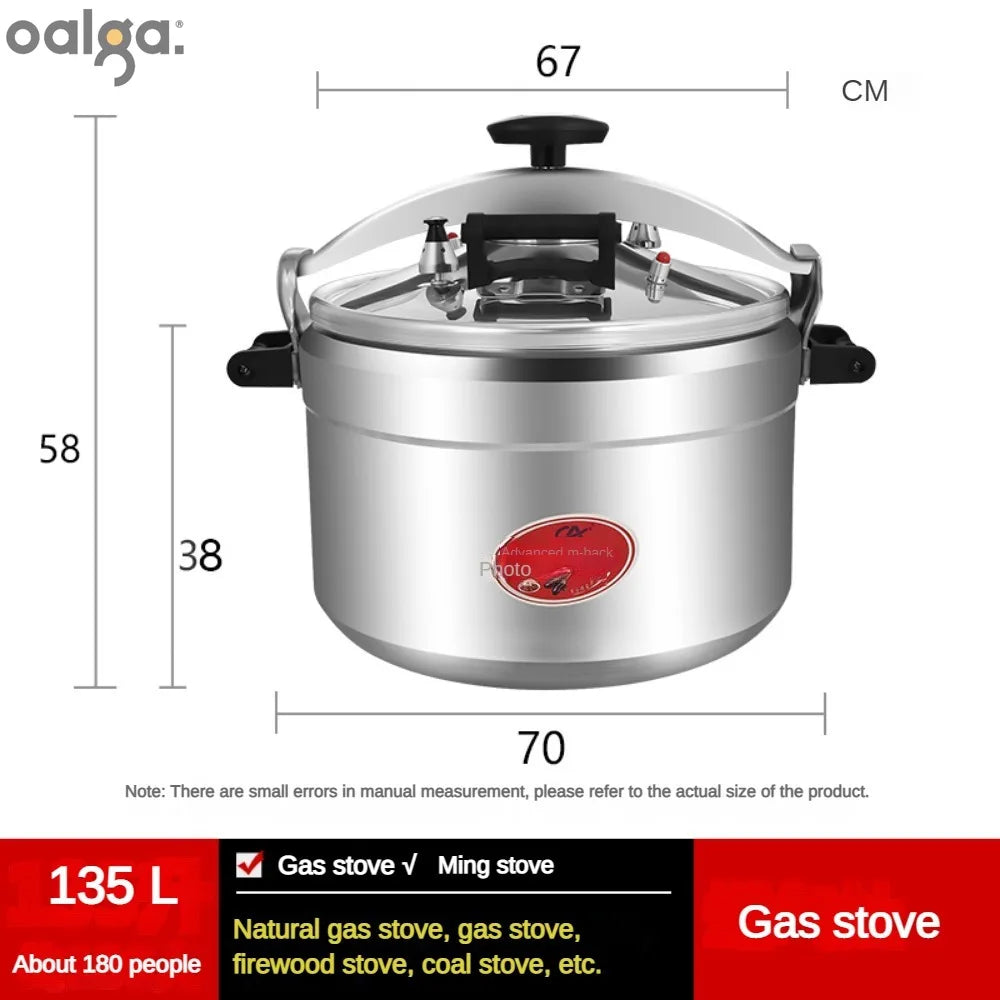 Universal Explosion-proof Pressure Cooker, Large Capacity, Super-Large Gas Induction Cooker, Commercial