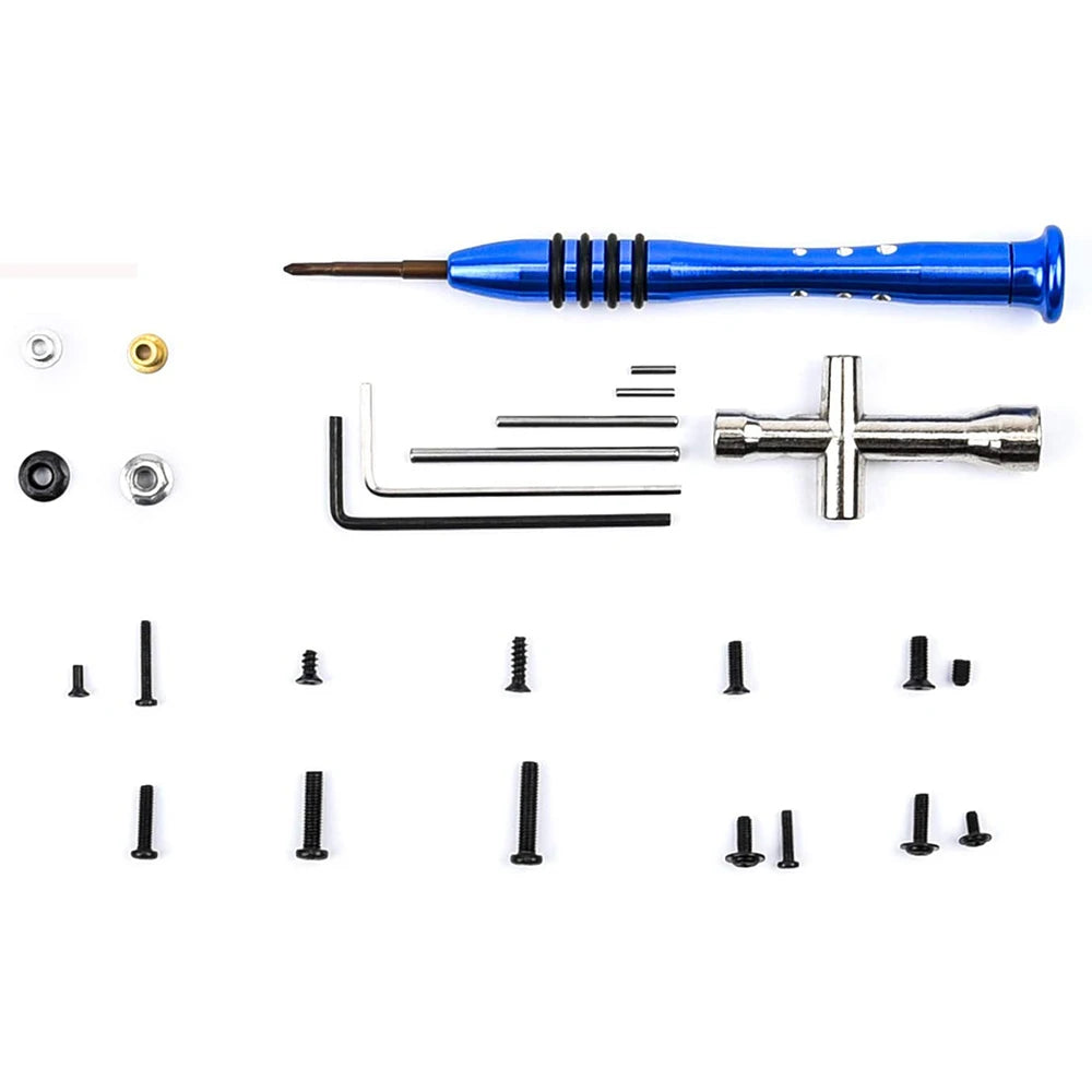 316pcs RC Car Tools & Screws Box Kit Set M2 M2.5 M3 Screws Repair Supplies for Wltoys 1/14 144001 RC Car Accessories