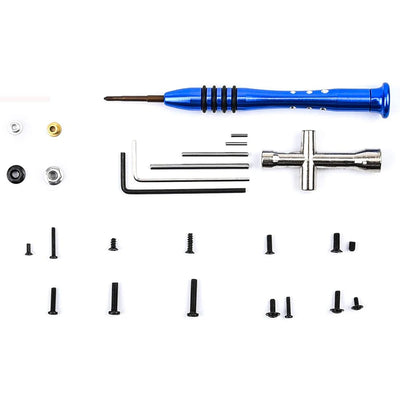 316pcs RC Car Tools & Screws Box Kit Set M2 M2.5 M3 Screws Repair Supplies for Wltoys 1/14 144001 RC Car Accessories