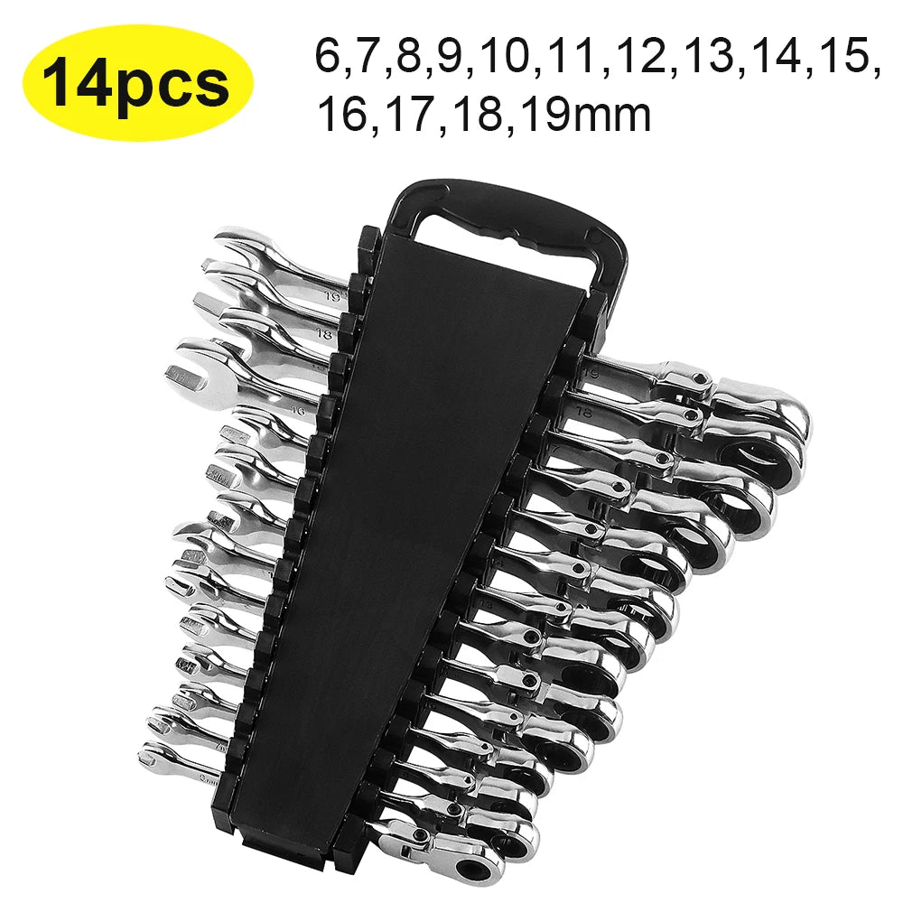 Ratchet Wrench Set Tools for Men Tool Full Professional Novelty Socket Sets Flat Wrenches Automotive Mechanical Hand Torque Car