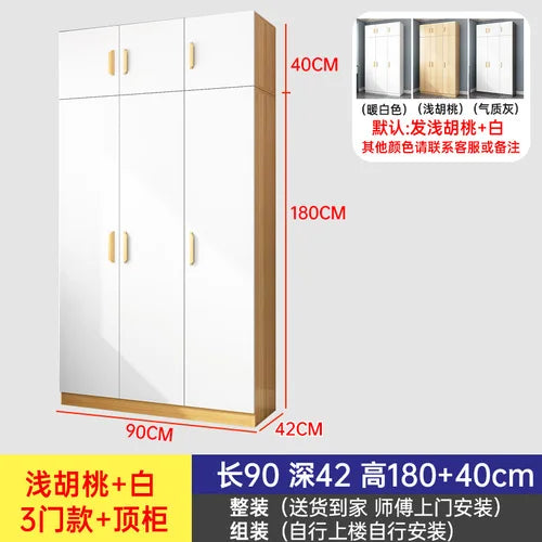 Luxury White Wardrobes Storage Hanging Room Organization Wardrobe Bedroom Wooden Ropero Armable De Ropa Home Furniture