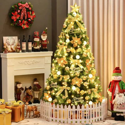 8ft/7ft Large Christmas Tree 240cm/210cm Xmas Tree for Party Decor