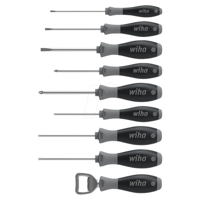 Wiha 46544 9Pcs Screwdriver Set Slotted Phillips TORX Opener SoftFinish 85 Years Anniversy Limited Edition