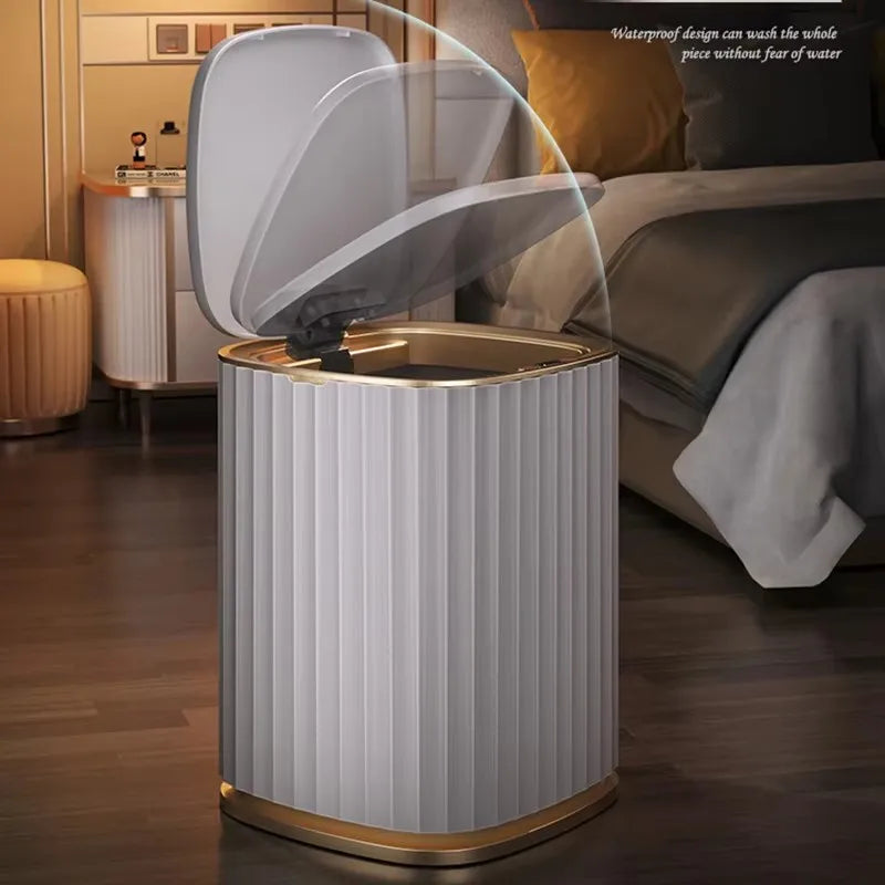 9L 12L 15L Smart Sensor Garbage Bin Kitchen Bathroom Toilet Trash Can Best Automatic Induction Waterproof Bin with Lid