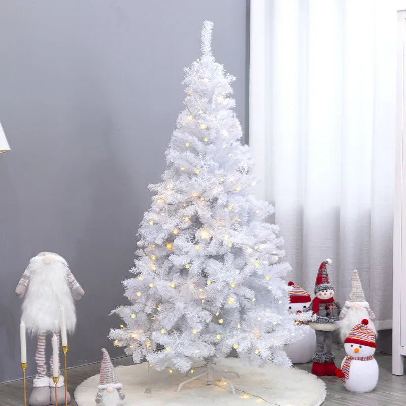 Artificial Christmas Tree, Green Pink Flame Retardant PVC Xmas Tree Natal Party 210cm, 180cm, 150cm