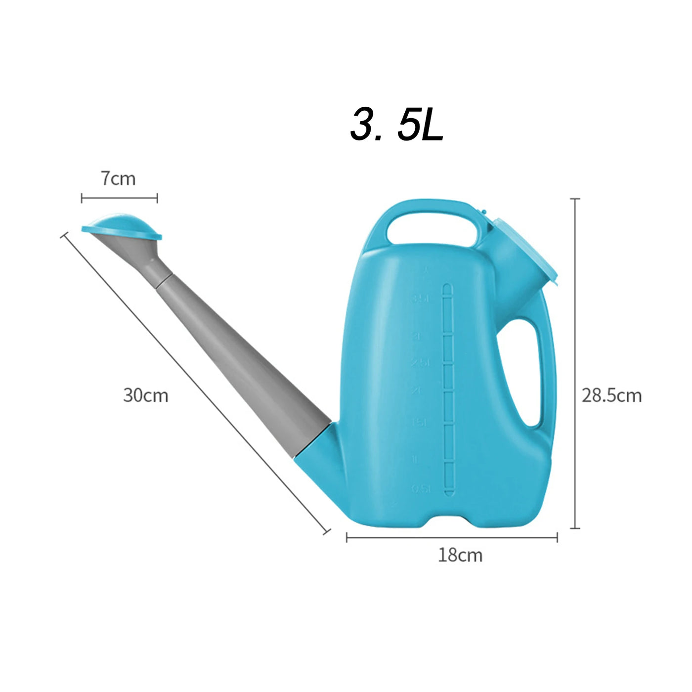 Watering Can Detachable Modern Long Spout for Gardening Bonsai Indoor Plants