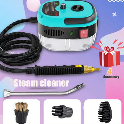 2500W 220V High Pressure High Temperature Household Handheld Steam Cleaner Air Conditioner Kitchen Car SteamCleaner